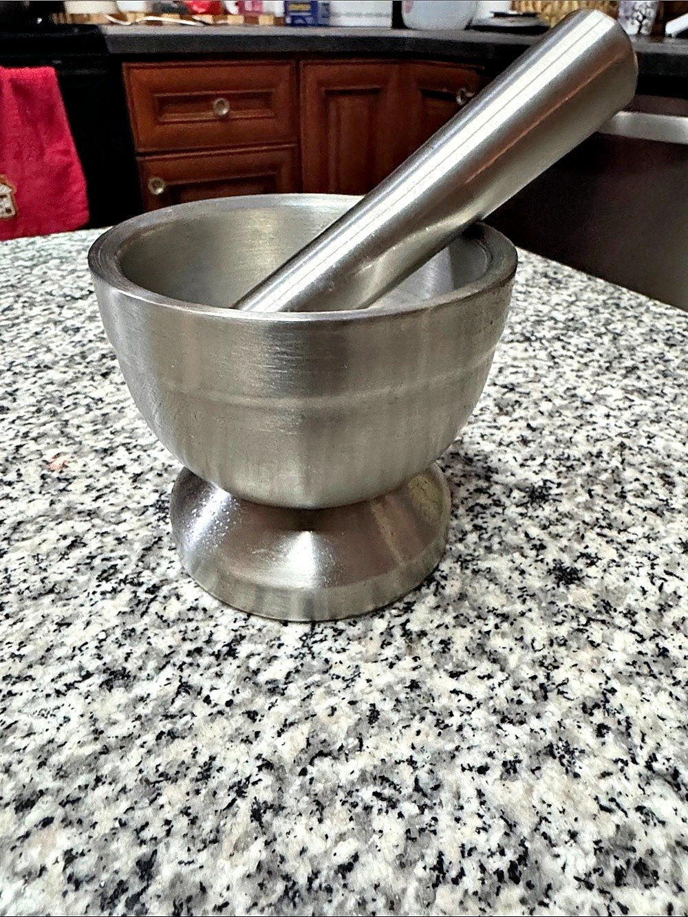 Tera 18/8 Stainless Steel Mortar and Pestle